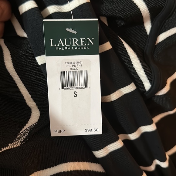 Ralph Lauren white black stripped Cardigan size S - Picture 7 of 7